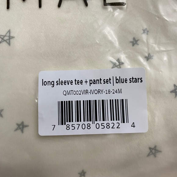 Quincy Mae 2pc Organic Cotton Set, Hi-Low Top & Drawstring Pants, Rylee + Cru - Picture 4 of 12